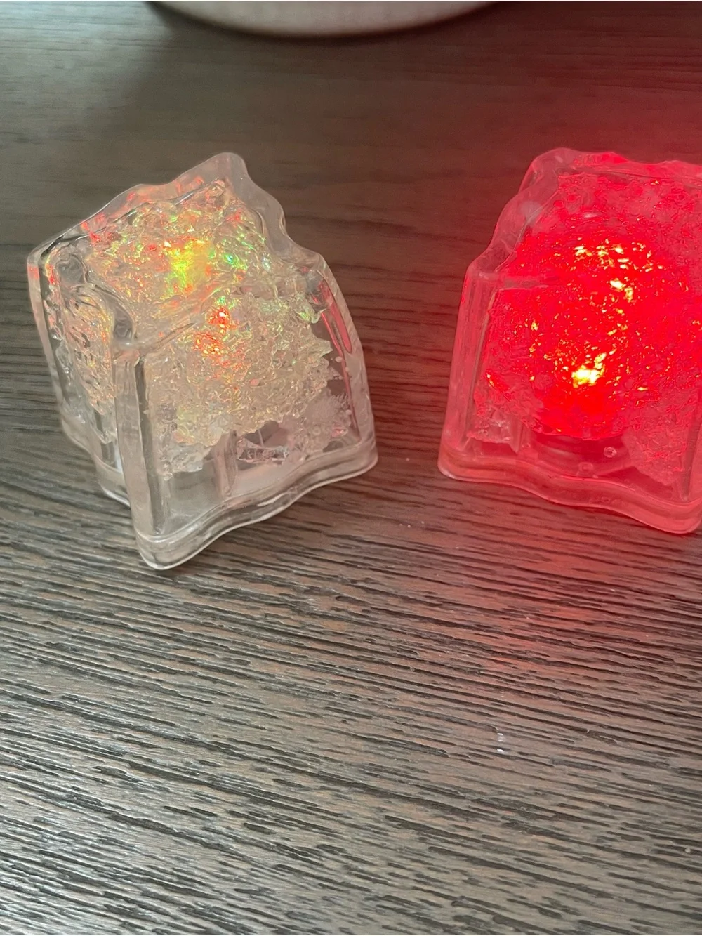 Ice Cube Lights for Drinks (Set of 2 cubes/lights)